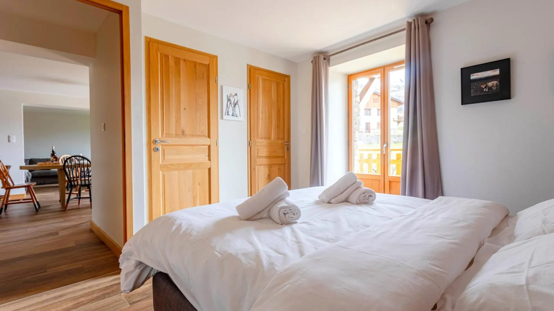 Chalet Mariejo, Sauna Et Charme Alpin Saint-Marcel  Francja
